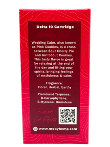 Delta 10 Cartridge - Wedding Cake