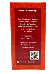 Delta 10 Cartridge - Sour Tangie