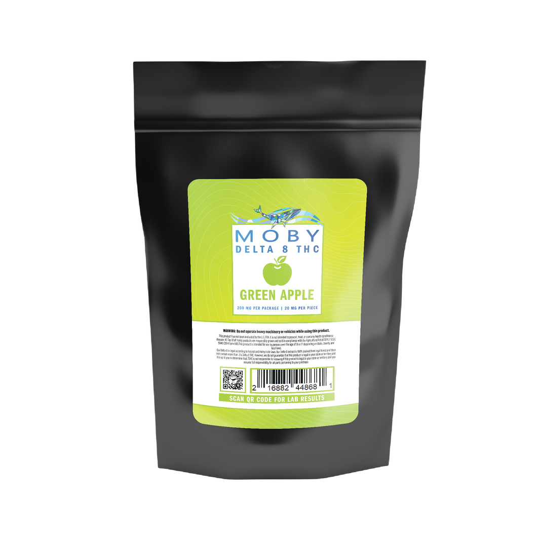 Delta 8 Chews - Green Apple